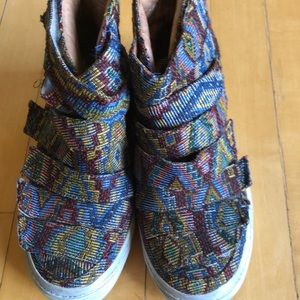 Free people x Jeffery Campbell sneakers size 6